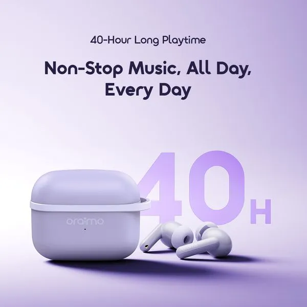 oraimo spacebuds lite sound360 anti lost true wireless earbuds