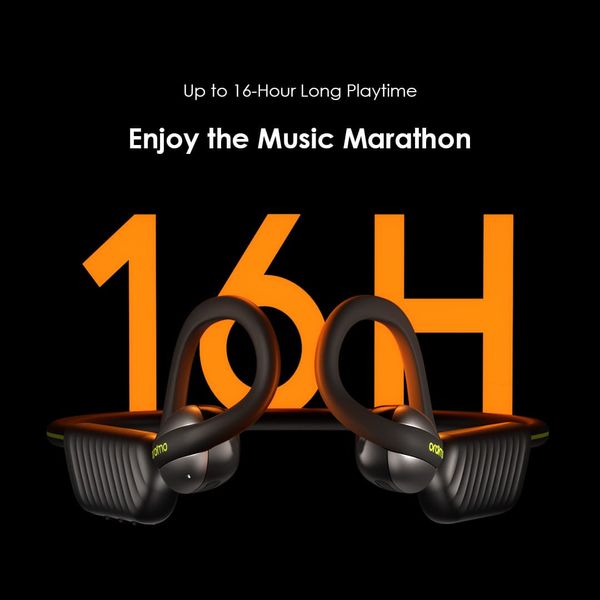 Oraimo OpenCirclet 2 IPX5 Steps Tracking Open-Ear Earphones