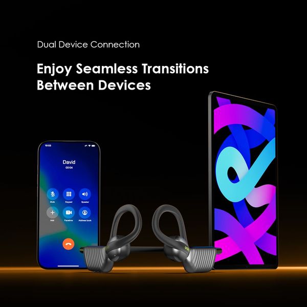 Oraimo OpenCirclet 2 IPX5 Steps Tracking Open-Ear Earphones