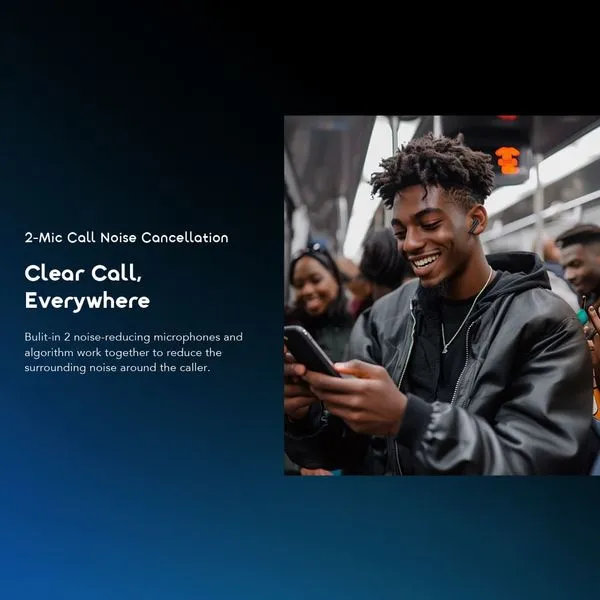 Oraimo SpaceBuds Neo+ ANC Spatial Audio True Wireless Earphones 