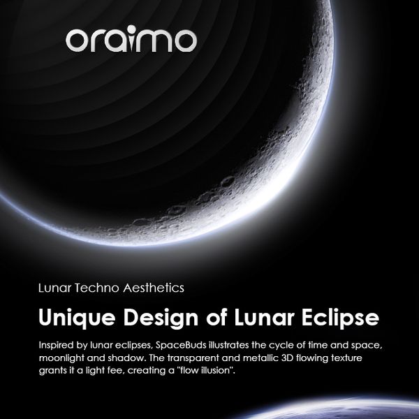 oraimo SpaceBuds Hybrid ANC True Wireless Earbuds