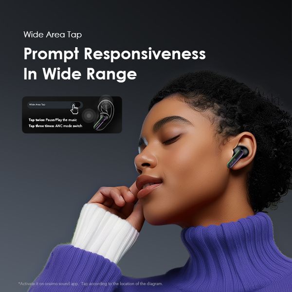 oraimo SpaceBuds Hybrid ANC True Wireless Earbuds