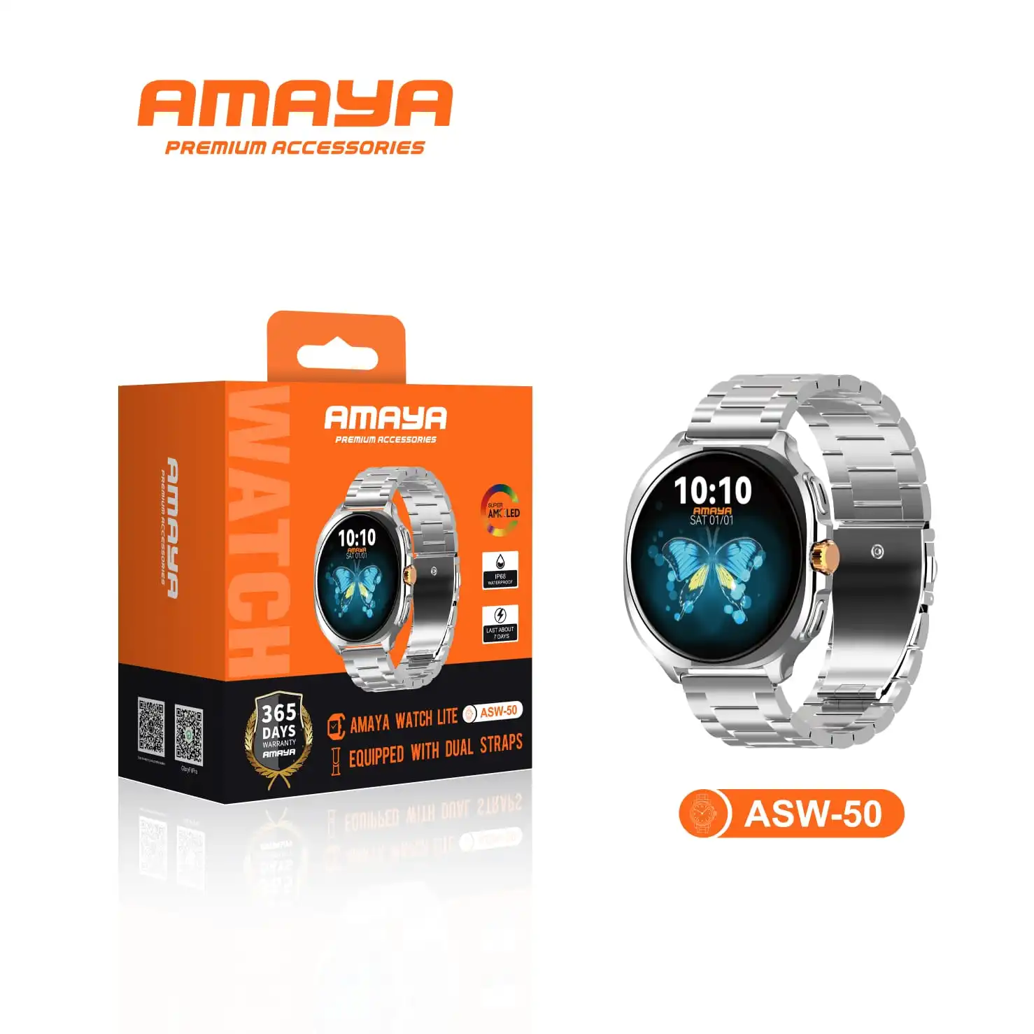 Amaya ASW-50 Smart Watch