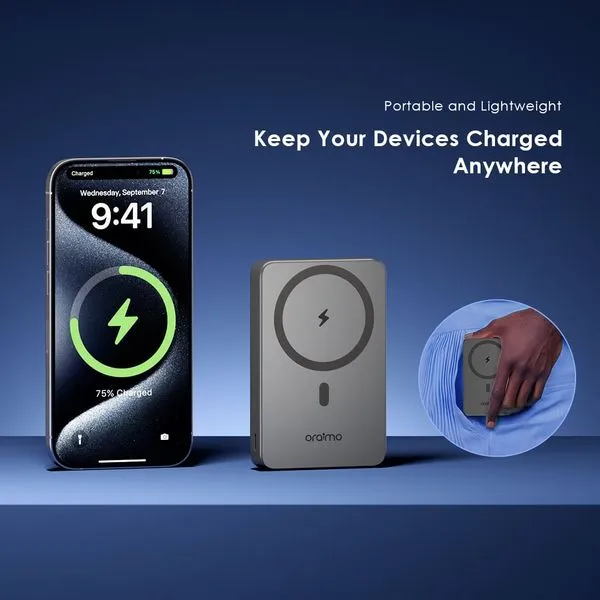 Oraimo MagPower 15 OPB-7102W Magnetic Wireless Charging Powerbank