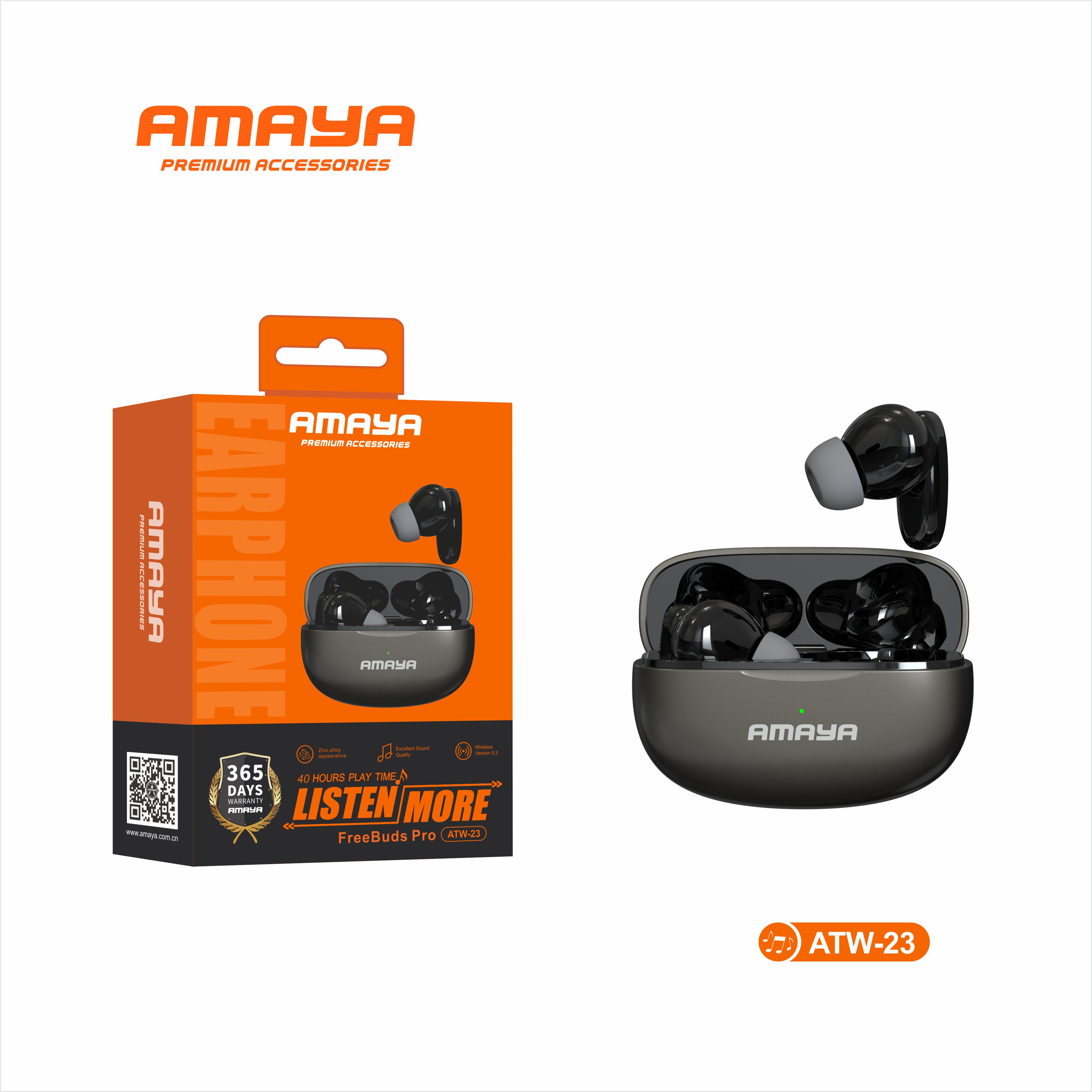 Amaya Air Buds ATW-23 Wireless Earbuds