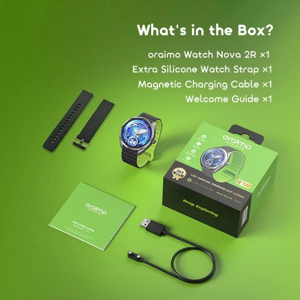 Oraimo Watch Nova 2R OSW-834 Smart Watch