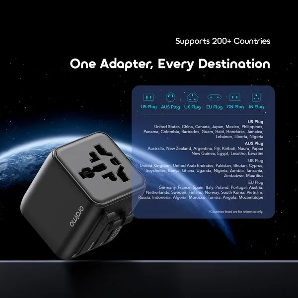 Oraimo PowerOmni 251 OCW-T01 2500W Global universal travel adapter