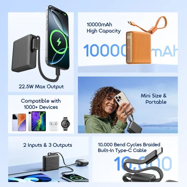 oraimo PowerNova L11 10000mAh 22.5W Power Bank