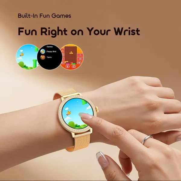 oraimo Watch Muse 2 1.32" AMOLED Diamond Appearance Smart Watch