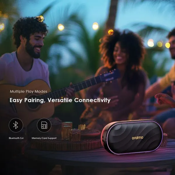 Oraimo SpaceBox 8W — Portable Bluetooth Speaker with FM Radio