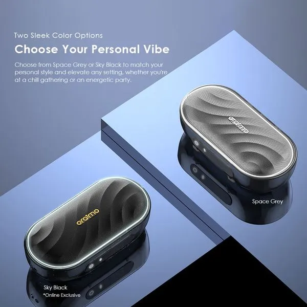 Oraimo SpaceBox 8W — Portable Bluetooth Speaker with FM Radio