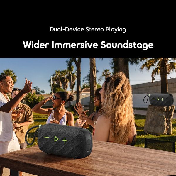 Oraimo SpaceBox Active — 25W Portable Speaker with FM Radio & Custom EQ