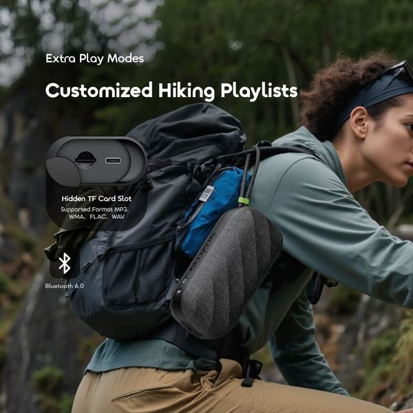Oraimo SpaceBox Active — 25W Portable Speaker with FM Radio & Custom EQ