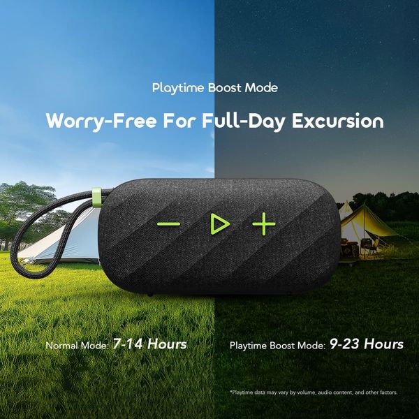 Oraimo SpaceBox Active — 25W Portable Speaker with FM Radio & Custom EQ