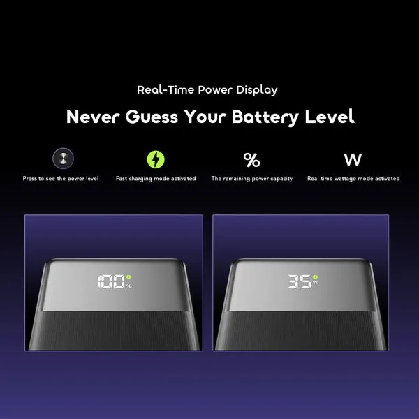 oraimo PowerNova Q41 35W Ultra Fast Charging 40000mAh Power Bank