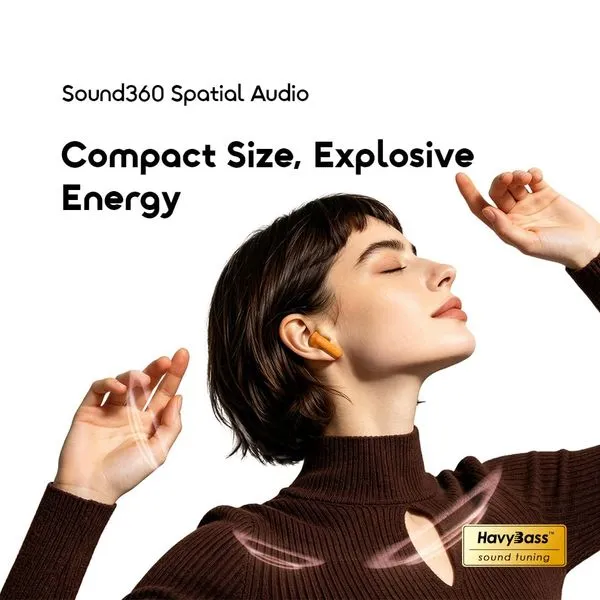 oraimo SpaceBuds Lite 2 Immersive Portable True Wireless Earbuds