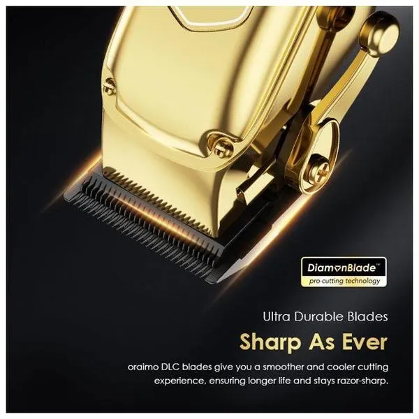 oraimo Smart Clipper 2 Gold Professional Hair Clipper