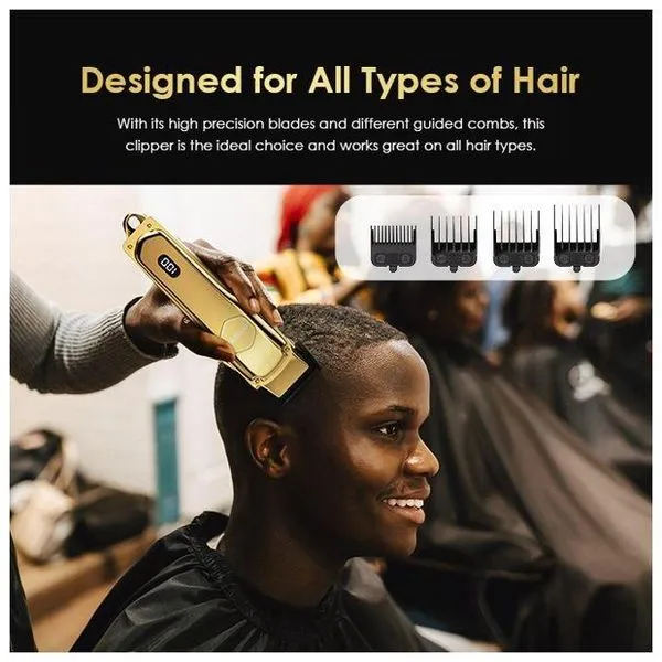 oraimo Smart Clipper 2 Gold Professional Hair Clipper