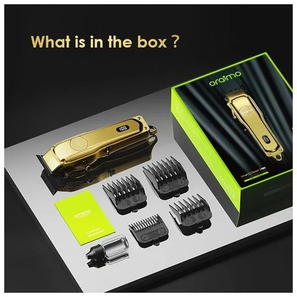 oraimo Smart Clipper 2 Gold Professional Hair Clipper