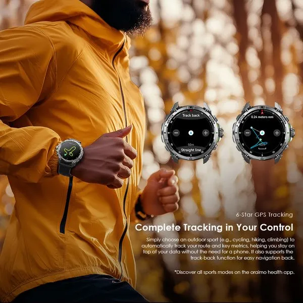 oraimo Watch GT GPS Smart Watch