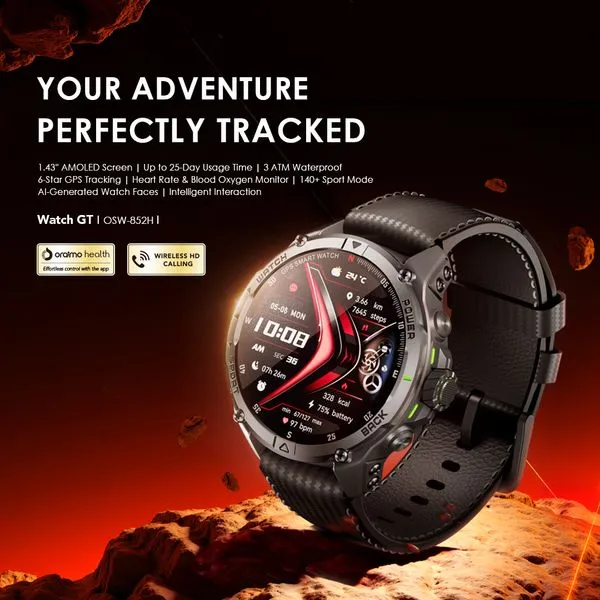 oraimo Watch GT GPS Smart Watch
