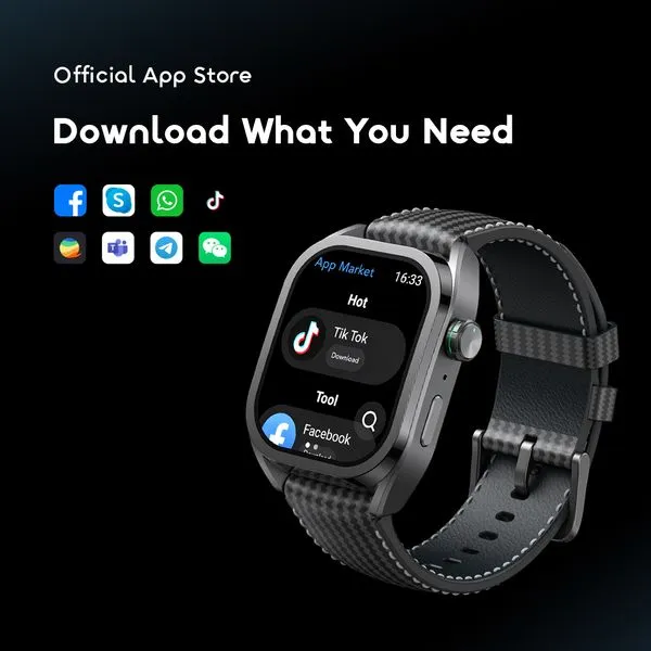 oraimo Watch Link 2.04" 4G Android Smart Watch